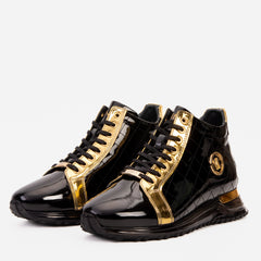 The Prestige Black Gold Limited Edition High-Top Sneaker