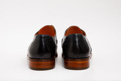 The Neiva Navy\/Brown Wingtip Semi Brogue Derby Shoe