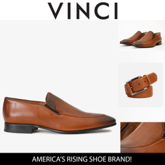 The Migues Tan Leather Loafer Shoe