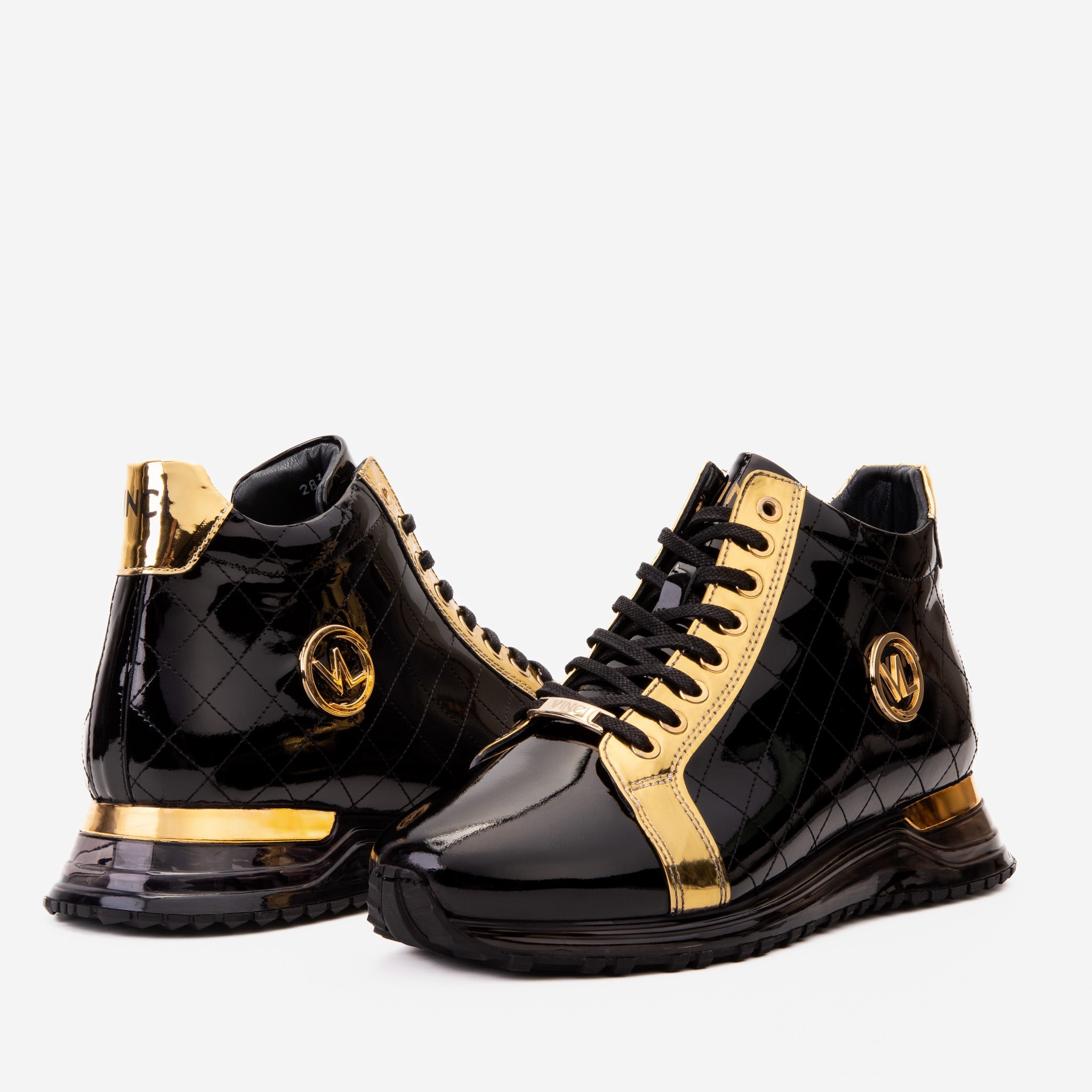 The Prestige Black Gold  Limited Edition  High-Top Sneaker
