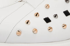 The Infanta White Spike Leather Sneaker  Limited Edition