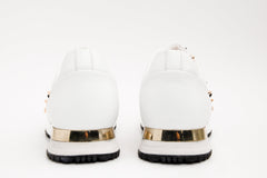 The Infanta White Spike Leather Sneaker  Limited Edition