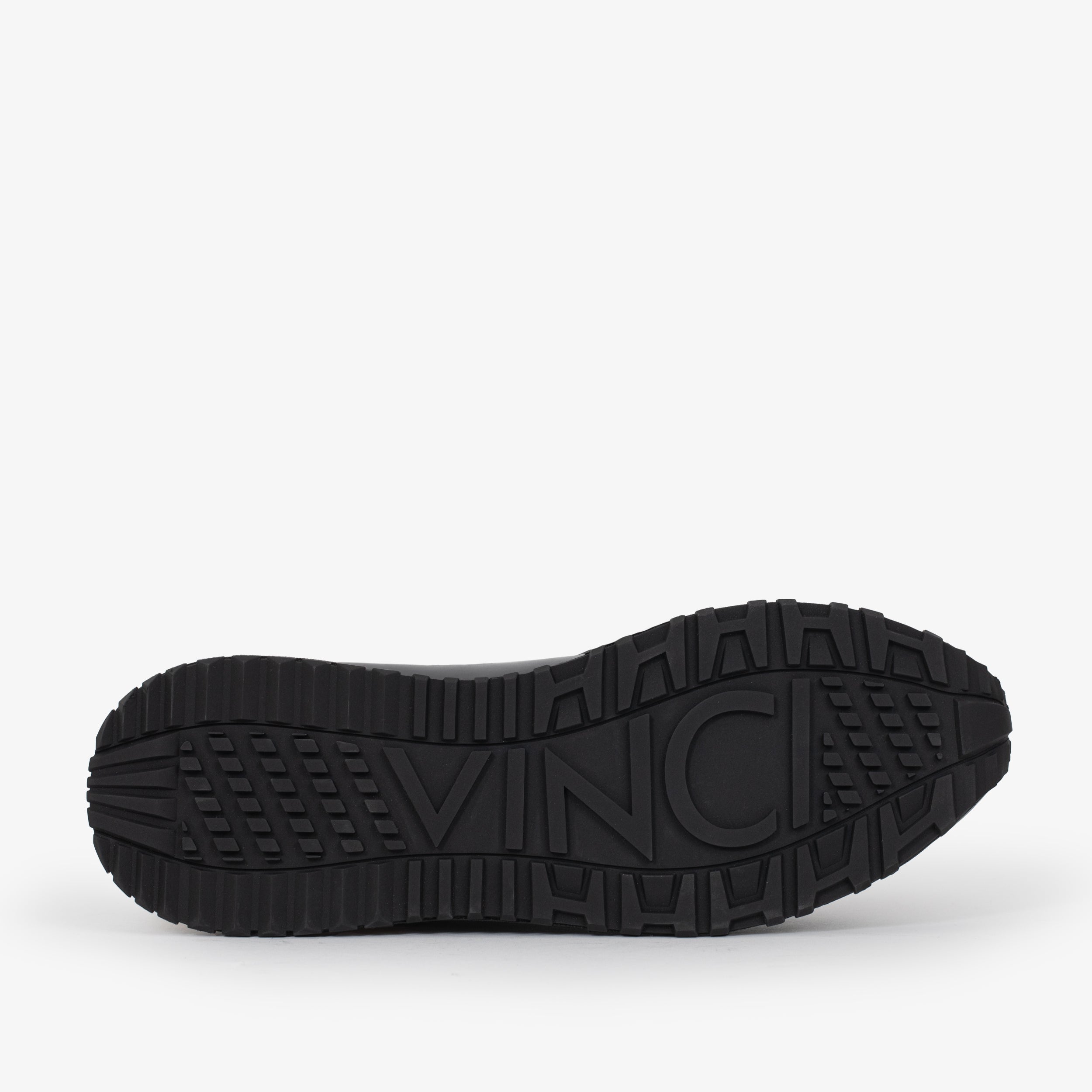 The Arda Black Gold Leather Sneaker