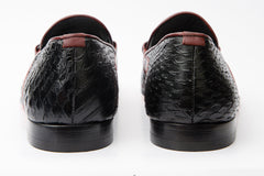 The Milano Black Shoe Bit Loafer  Shoe Final Sale!