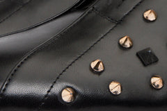 The Infanta Black Spike Leather  Sneaker Limited Edition