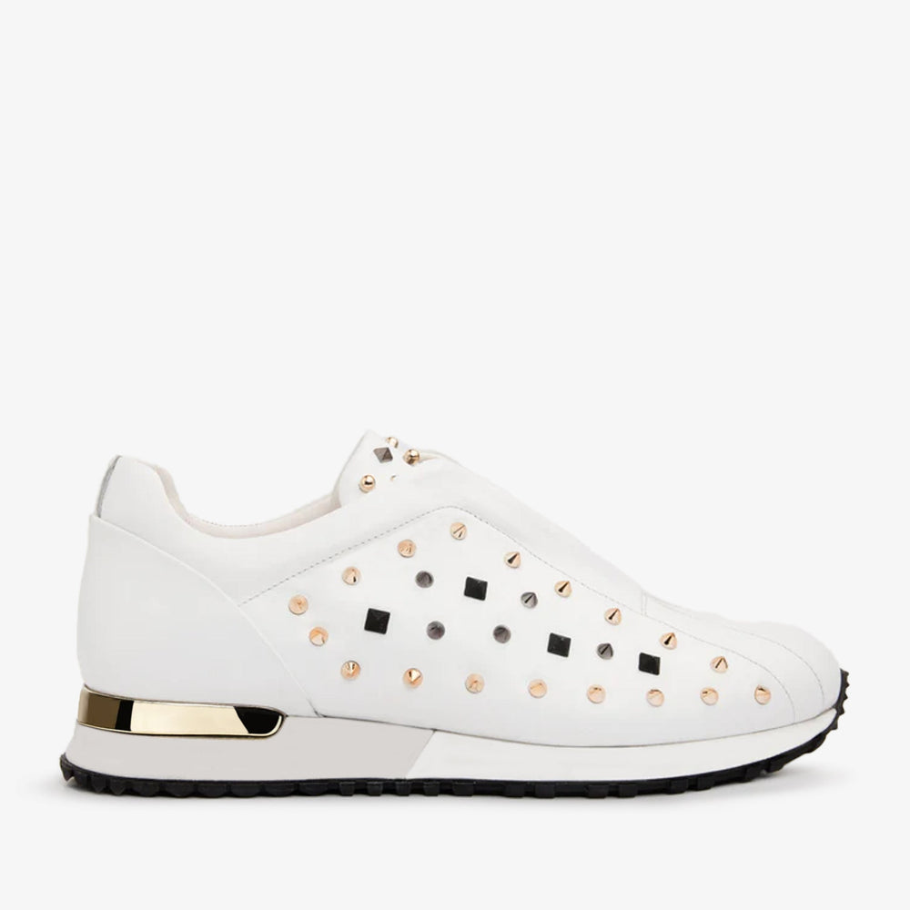 The Infanta White Spike Leather Sneaker Limited Edition